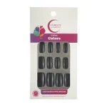 Unha Postia Fhaces Universo Black 24 Unidades