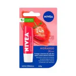 Protetor Labial Nivea Morango Shine 4,8G