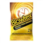 Preservativo Blowtex Prazer Prolongado 3 Unidades