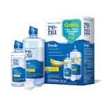 Pack Renu Plus 355Ml + 120Ml Grtis + Estojo Para Lentes