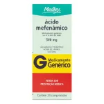cido Mefenmico 500Mg 24 Comprimidos Medley