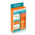 Kit Actine Protetor Solar Aquafluid FPS60 40G + Gel De Limpeza 40G