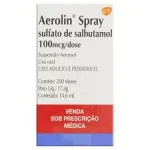 Aerolin Spray 100Mcg 200 Doses
