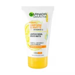 Espuma De Limpeza Facial Garnier Uniform & Matte Vitamina C 120G
