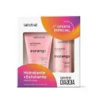 Kit Labotrat Dia A Dia Morango Esfoliante 150G + Hidratante 190Ml