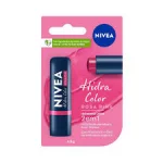 Protetor Labial Nivea Hidra Color Rosa Pink 4,8G