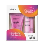 Kit Labotrat Dia A Dia Cereja Hidratante 190Ml + Esfoliante 150G