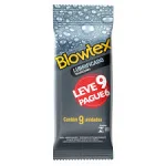 Preservativo Blowtex Lubrificado Leve 9 Pague 6