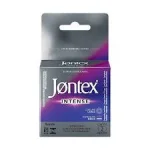 Preservativo Lubrificado Jontex Intense 2 Unidades