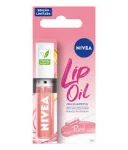 Brilho Labial Nutritivo Nivea Lip Oil Ros 5,5Ml