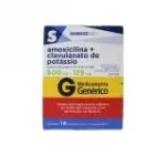 Amoxicilina + Clavulanato 500mg + 125mg Sandoz 21 Comprimidos